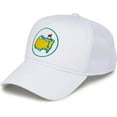 thumbnail image 4 of Structured Cotton Mesh 5 Panel Vintage Trucker Hat: Mulligan - White, 4 of 7