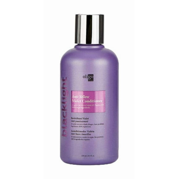 Oligo Professionnel Blacklight Violet Conditioner Sulfate Free Toning Purple Conditioner | Conditioning Toner for Blonde Hair, Removes Brassy Tones | Purple Toner Conditioner, 250mL