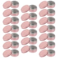 thumbnail image 1 of Rose Gold Aluminum Spiral Lid Box for Travel Storage 20Pcs Cream Holders, 1 of 4