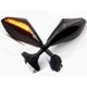thumbnail image 2 of MOTORCYCLE MOTOR BIKE LED TURN SIGNALS INTEGRATED MIRRORS FOR SUZUKI GSX R 600 750 1000 SV 650 KATANA, 2 of 5