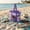 Purple-A, variant on Mesh Beach Tote Bag Multi Pocket Swim Bag Shower Caddy Large Capacity Beach Organizer for Beach Pool Gym Travel Outdoor
