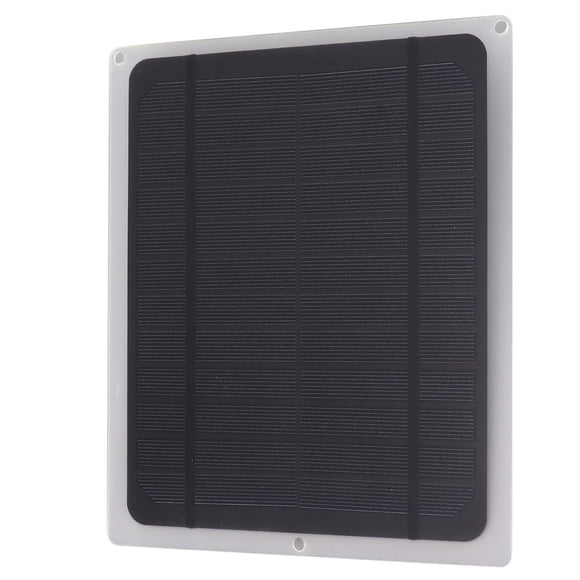 Panel Solar, Panel De Carga Solar Inteligente De 12 W Monocristalino Compacto Para Coche Teléfono Para Celular