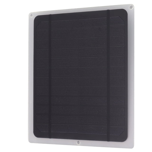 Panel Solar, Panel De Carga Solar Inteligente De 12 W Monocristalino Compacto Para Coche Teléfono Para Celular