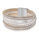 thumbnail image 5 of Pulsera bohemia multicapa, pulsera de estilo étnico, elegante brazalete de cuero para mujer, 5 of 6