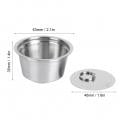 Stainless Steel Reusable Refillable Coffee Capsule Cup Fit for Coffee Maker