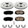 thumbnail image 3 of PowerStop Front Stock Replacement Brake Pad and Rotor Kit Fits: BUICK CHEVROLET SAAB Select Models KOE5522, 3 of 8