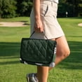 thumbnail image 3 of Uorisanigo Golf Cart Seat Covers with 4 Front Pockets Non-Slip Born to Golf Print Travel Sports Cart Seat Cushion Covers/Towel Blanket for EZGO TXT RXV/Club Car DS Precedent, 3 of 7