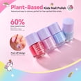 thumbnail image 2 of Set de esmaltes de uñas SAVILAND Glamkids Kids 12 colores a base de agua, 2 of 7