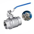 thumbnail image 4 of Reliable Female And Male Thread Ball Valve Connector, Stainless Steel, Reliable, 4 of 9