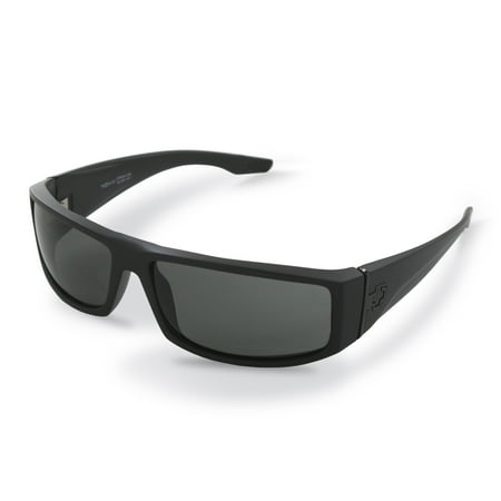 Spy Optic Cooper Matte Black Sunglasses, Grey Lens