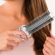 thumbnail image 2 of Cepillo de pelo retráctil pequeño para mujer, cepillo de pelo enrollable para peinar, cepillo para secar el cabello, 2 of 6