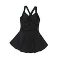 thumbnail image 4 of Traje de baño para mujer Traje de baño entrecruzado Cuello en V profundo Vestido de baño transpirable para mujer SG, 4 of 8