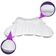 thumbnail image 3 of Luxury Ergonomic Bath Spa Tub Relax Pillow Cushion Headrest Neck Back Support, 3 of 8