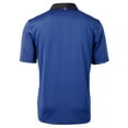 thumbnail image 3 of Men's Cutter & Buck  Blue Seattle Mariners City Connect Virtue Eco Pique Micro Stripe Recycled Polo, 3 of 3