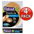 Flatout ProteinUP Flatbread, High Protein, Low Carb Wraps, 4 Pack (Core