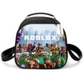 thumbnail image 3 of Bolsa de almuerzo de Anime para niños Roblox Virtual World, bolsa de hielo portátil de dibujos animados, bolsa de aislamiento Bento para estudiantes, bolsa de Picnic portátil con cremallera, 3 of 4