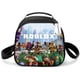 thumbnail image 3 of Bolsa de almuerzo de Anime para niños Roblox Virtual World, bolsa de hielo portátil de dibujos animados, bolsa de aislamiento Bento para estudiantes, bolsa de Picnic portátil con cremallera, 3 of 4