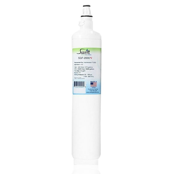 Swift Green Filters Replacement for Insinkerator F-2000 UnderSink Water Filters (Pack of 1)