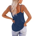 thumbnail image 5 of Camisole Tops for Women Adjustable Spaghetti Strap Scoop Neck Sleeveless Top with Easy Loose Fit Womens Summer Tops, 5 of 7