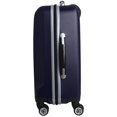 thumbnail image 3 of Navy Ferris State Bulldogs 20" 8-Wheel Hardcase Spinner Carry-On, 3 of 5