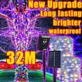 thumbnail image 2 of Guirnalda de luces LED solares para exteriores, impermeable, para decoración de jardín, boda, camping, 7/12/22/32 m, 2 of 5