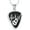 Silver-Guitar Pick, variant on Cremation Jewelry for Ashes Pendant Stainless Steel Music Guitar/Guitar Pick Cremation Keepsake Memorial Urn Necklace for Women Men