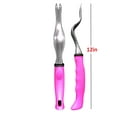 thumbnail image 6 of Garden Guru Pink Hand Weeder Tool with Ergonomic Handle, Rust Resistant Weed Puller for Planting, Weeding, Flower and Vegetable Care in Lawn Garden Yard, 6 of 7