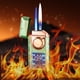 thumbnail image 1 of Xihbxyly Encendedor de Doble Llama Recargable Por Usb con Control de Voz y Ventana Visual, Manos Libres para Velas, Parrillas y Chimeneas. Incluye Inflador de Carga Directa., 1 of 7