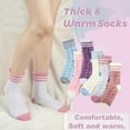 thumbnail image 5 of Zhengup Fuzzy Socks for Women, Warm Soft Fluffy Socks Winter Cozy Cute Animal Slipper Socks Gifts, 5 of 6