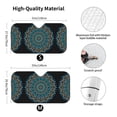 thumbnail image 3 of Disketp Windshield Sun Shade, Car Sun Shade For Front Window Mandala Sunshades Sun Visor Protector Blocks Uv Rays Foldable, 3 of 9