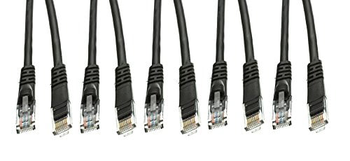 C&E Cat5e Ethernet Patch Cable CNE469961 MarginMart Inc. Snagless/Molded Boot 2 Feet Black