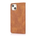thumbnail image 7 of Allytech Magnetic Case for iPhone 15 Plus, [3 Card Slots] [1 Cash Slots] Slim PU Leather Shockproof Camera Lens Protection Kickstand Magnetic Closure Luxury Case for Women Men - Brown, 7 of 7
