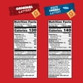thumbnail image 2 of Cheez-It Letters Original Baked Snack Crackers, Lunch Snacks, 12.4 oz, 2 of 10