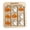 A003, variant on Retro Halloween Jack-o'-lantern & Cute Ghost Wall Art Poster Trendy Canvas Print Modern Painting Aesthetic Picture for Living Room Farmhouse Decor, 12x12 inch