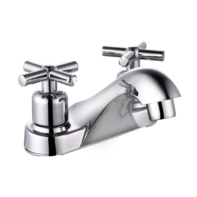 Llave Mezcladora Baño Fonzi Duomando Cromado 9X16.5X15Cm