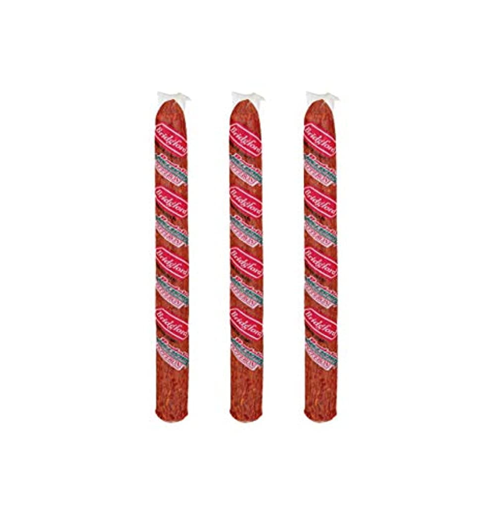 Bridgford Old World Pepperoni Stick, Made in the USA, 16oz, Pack of 3