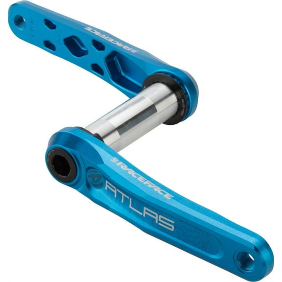 RaceFace Atlas Crankset - 175mm, Direct Mount, RaceFace CINCH Spindle Interface, Blue