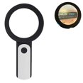 thumbnail image 2 of Loupe avec Lumière, Grande Loupe à Main Éclairée par Led pour Dégénération Maculaire, Lecture pour Aînés, Soudure, 2 of 5