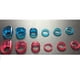 thumbnail image 3 of Anillos de silicona Gloria 18 Piezas para Resina DIY Colgante Herramientas de Decoración de Pasteles, 3 of 9