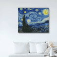 thumbnail image 4 of FERRISA Abstract Starry Sky Canvas Wall Art, Framed Canvas Prints，Canvas Prints for Living Room Bedroom Decor, House Creativity Decoration, 20×16 Inch, 4 of 6