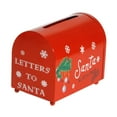 thumbnail image 3 of Buzón decorativo navideño, buzón de entrega navideña, de correo exprés decorativo, de cartas navideño para decoración de porche y patio., 3 of 8