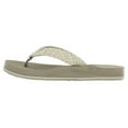 thumbnail image 3 of Cobian® Women's Braided Bounce Flip Flop, Size 6 (in Cream), 3 of 3