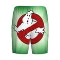 thumbnail image 5 of Ghostbusters Logo Men's Short Pajama Pants Lightweight Daily Lounge Shorts Bottoms Sleepwear Cozy Soft Home Pajama Pants Shorts, 5 of 9