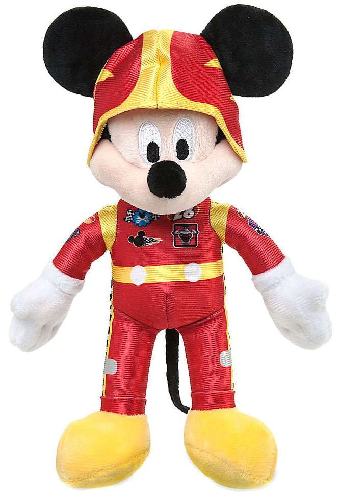 mickey and the roadster racers talking mickey mouse plush and car