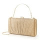 thumbnail image 1 of Bolso de noche plisado Kseymeir Clutch Purse para mujer, dorado, 1 of 7