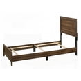 thumbnail image 5 of Twin Size Wood Platform Bed with Brown Cherry Finish, Easy Assembly, No Box Spring Needed, for Bedroom, 5 of 5