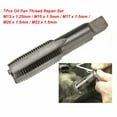 thumbnail image 4 of Thread Set,X 1.25mm 7pcs M13 X 1.25mm Set Oil Drain 7pcs Oil Pan Oil Drain Tool Pan Set Oil 1.25mm 7pcs Oil Dsfen Qinquan Rookin Xibany M13 x 1.25mm, 4 of 5