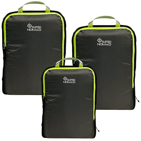 Bolsa de almacenamiento SUITEDNOMAD, juego de cubos de compresión ultraligeros