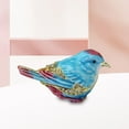thumbnail image 6 of Segolike Bird Trinket Box, Enamel Hinged Jewelry Box Parties Supplies with Lid Rings Holder Organizer Display for Girl Earring Wedding Blue, 6 of 8