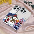 thumbnail image 4 of Christmas Pattern, 2.0 Transparent Full Package Thick Protective Phone Case, Shockproof Silicone Soft Rubber TPU Phone Case, Suitable For IPhone 7 To 15 Full Series, 4 of 5